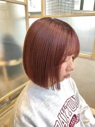 【🌷低ダメージ🌷】カット+艶カラー +ケアトリートメント