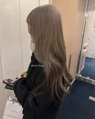 ダブルカラー(ブリーチなし)+最高級Aujuaトリートメント