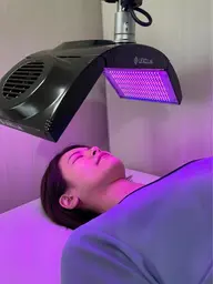 ⑥フェイシャルエステ細胞活性    LED高濃度フェイシャルパック合計３０分