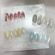 (オフなし)16種類から選べるクリアネイル