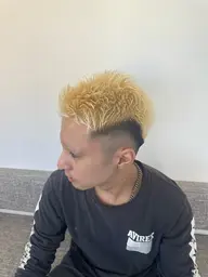 カット＋ブリーチ＋カラー