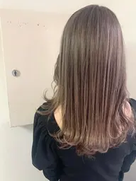 💕【minimoご新規様限定価格】💕カット+ケアブリーチハイライト+髪質改善カラー(白髪ぼかしハイライト)