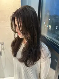 【2月限定☃️】盛れる顔周りカット+カラー🌈🩷(胸下〜+2200)