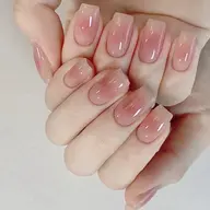 超かわいい♪チークネイルor グラデーションネイル