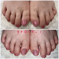 【フット】フラッシュネイル