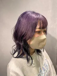 デザインカラー＋ブリーチケアトリートメント