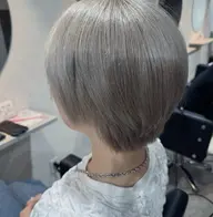 韓国アイドル級🫶透け感ハイトーン(ブリーチ2回)