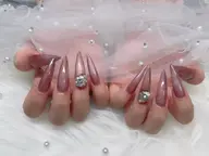 🌼オフあり🌼チップ長さだし+40色のジェルカラーの中から選べるワンカラー💅