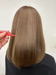 『口コミしてくれる方限定』カット×カラー ×髪質改善トリートメント!ケアしながらできるカラー剤でダメージレス♪