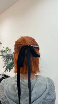 カット＋ブリーチカラー(超音波アイロンケアプロ付き)🫧