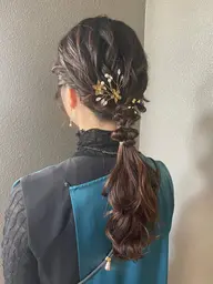 ヘアセット（結婚式お呼ばれ、ブライダル撮影用ヘア、ライブ、イベント等）