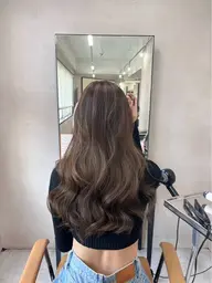 艶髪♡カット＋髪質改善inケアカラー＋3step超音波tr