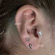 耳ツボジュエリー(両耳10粒)