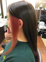 カット+全体カラー+インナーカラー(ブリーチ+オンカラー込)+3ステップトリートメント付✨