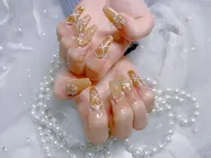 💗持ち込みデザインやり放題180分💗ジェルオフ付き💗 長さ出し＋¥2,000（10本）