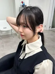 【🩵メンテナンス🩵】盛れる前髪+顔周りカット #韓国