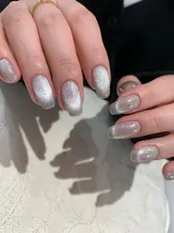 ✨大人気✨ マグネットネイル🤍 【オフ無し】(甘皮ケア付き✨)