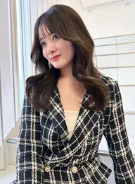 【🌼1番お得🌼】韓国風カット🇰🇷+カラー+🫧うる艶インピタリ3stepトリートメント🫧