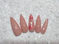 ☆美爪☆チップ長さ出しシンプルネイル