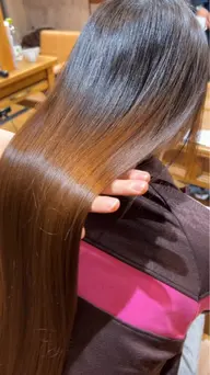 【ダメージさせない髪へ】水素カラー+トリートメント