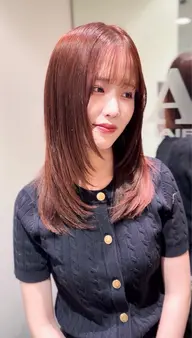 韓国風🫧ナチュラル🫧カット🫧メンテナンス​〜​バッサリまでなんでもok✨&トリートメント1 step