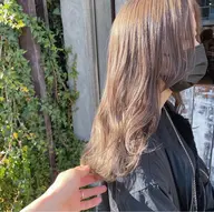 🦄カット＋ブリーチリタッチ＋カラー＋髪質改善水素トリートメント