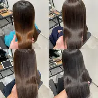 カット+ケア縮毛矯正 + 4ステップトリートメント