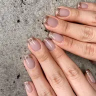 ラメワンカラーorラメグラデーションorラメフレンチ（オフ込）