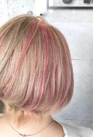 透明感✨ハイライト＋ケアカラー＋4stepトリートメント