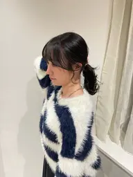 前髪カット＋カラー⌇似合わせ🌼お顔周りcut