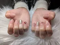 【ハンド】ワンカラー・ツーカラー、パーツ2粒プレゼント！（オフなし）