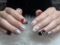 【New Open 】《自爪》持ち込み10本アートやり放題・パーツ/シールつけ放題（ソフトジェルオフ無料）