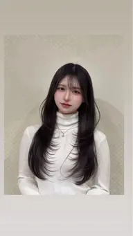 “26日限定”カットモデル【レディースロングスタイル限定】🫧Aujuaシャンプー＆Aujuaトリートメント付🫧