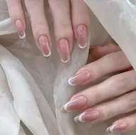 💕ワンホンネイルマグネットフレンチ【初回ソフトジェルオフ無料】