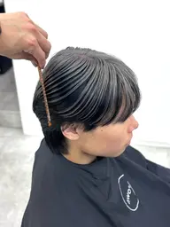 【メンズにも人気アンブレラカラー︎ ︎☂️】アンブレラカラー➕メンズカット➕ケアトリートメント🌈