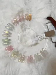 【新規様】トレンド人気♪マグネット×キャッツアイ★パーツ2個付き