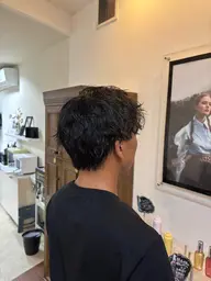 頭皮診断付 メンズカット+フェイシャルエステ