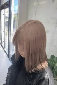 🈹🌟3月最安メニュー🌟🈹ブリーチ➕ケアカラー➕艶tr🧊 9980円