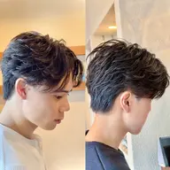 【メンズ限定✨】　🪽フェザーパーマ　・カット込み