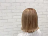 カット+髪質改善カラー