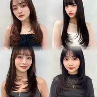 【ロングレイヤーカットモデル様 夜限定クーポン🐰🌕】✂️カット+シャンプー🫧