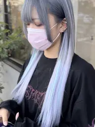 シールエクステ 32本 インナー/デザインカラーのポイントカラーに最適