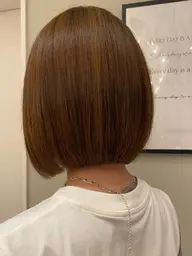 💛ボリュームダウン💛ダメージ最小限ストレートパーマ