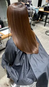 カット➕髪質改善縮毛矯正➕ケアカラー✨