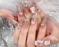 ハンド】パーツ乗せ放題　持ち込みデザイン¥11980