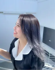 🟣職場でも安心♪🟡シークレットハイライトダブルカラー+超音波★TR¥15,500