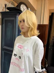 ✨🤍ケアブリーチ+フルカラー+前処理+プラチナトリートメント🤍✨