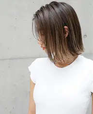 【✨ハイライトデザインカラー✨】🍭(ケアブリーチ込み)ハイライトダブルカラー+トリートメント付き🍭