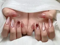 ❣️チップ長さ出しマグネット/フラッシュ 2色まで+パーツ2個付き💅初回ジェルオフ無料✨