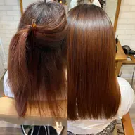 【癖・うねりを伸ばしたい方はコチラ☆】プレミアム縮毛矯正+カット